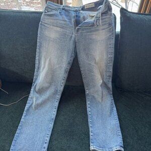 Anthropologie Straight Leg Light Blue Jeans - Size 30R - Great Condition